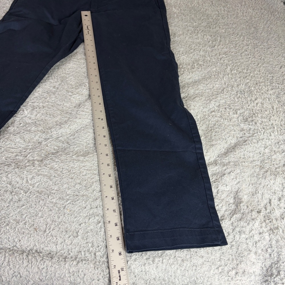 Free Assembly Mens Chino Pants Navy Blue Straight Leg 32x30 NWT - Picture 6 of 10